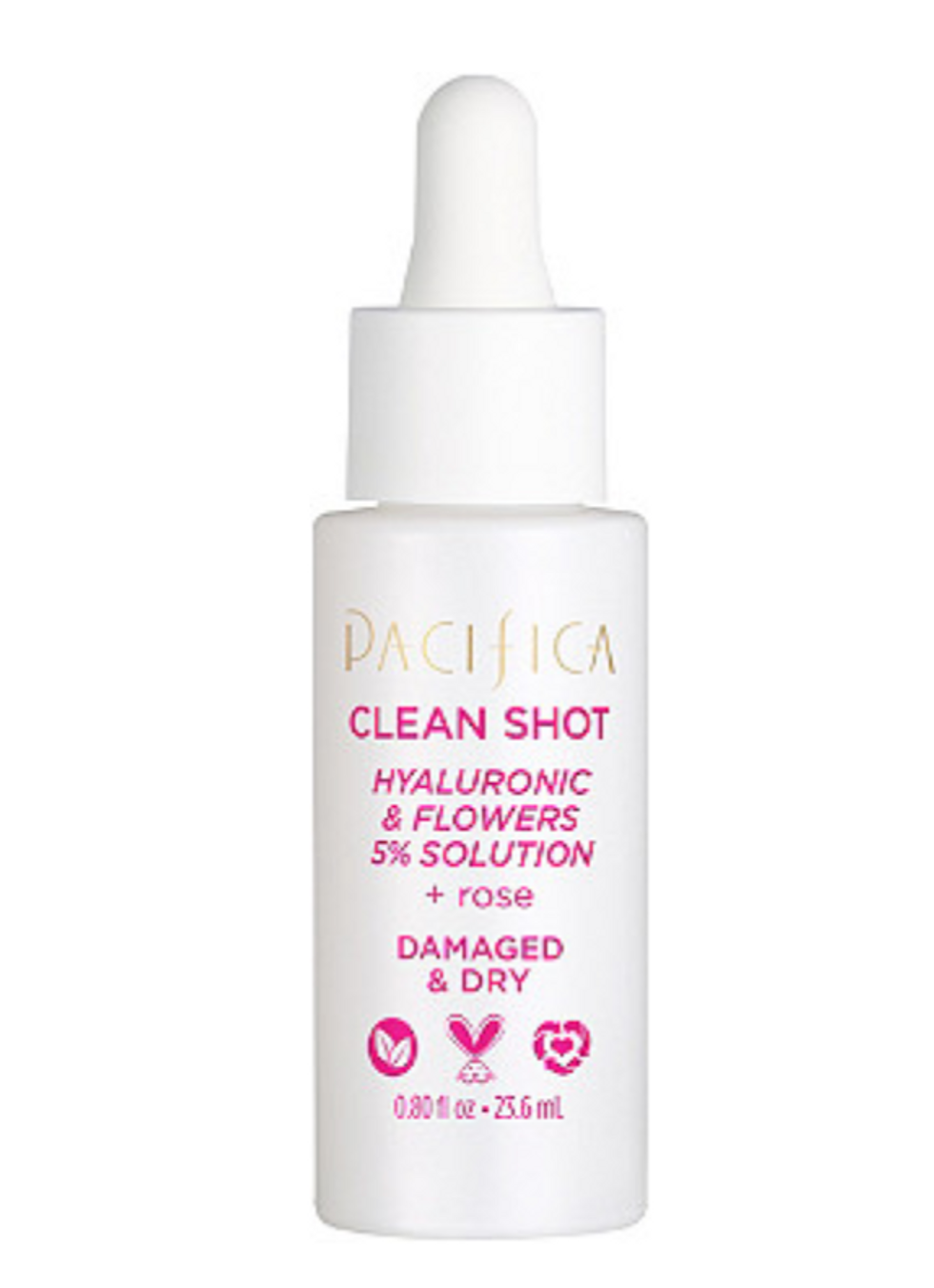 Pacifica Clean Shot Clean Shot Hyaluronic & Flowers 5% Solution