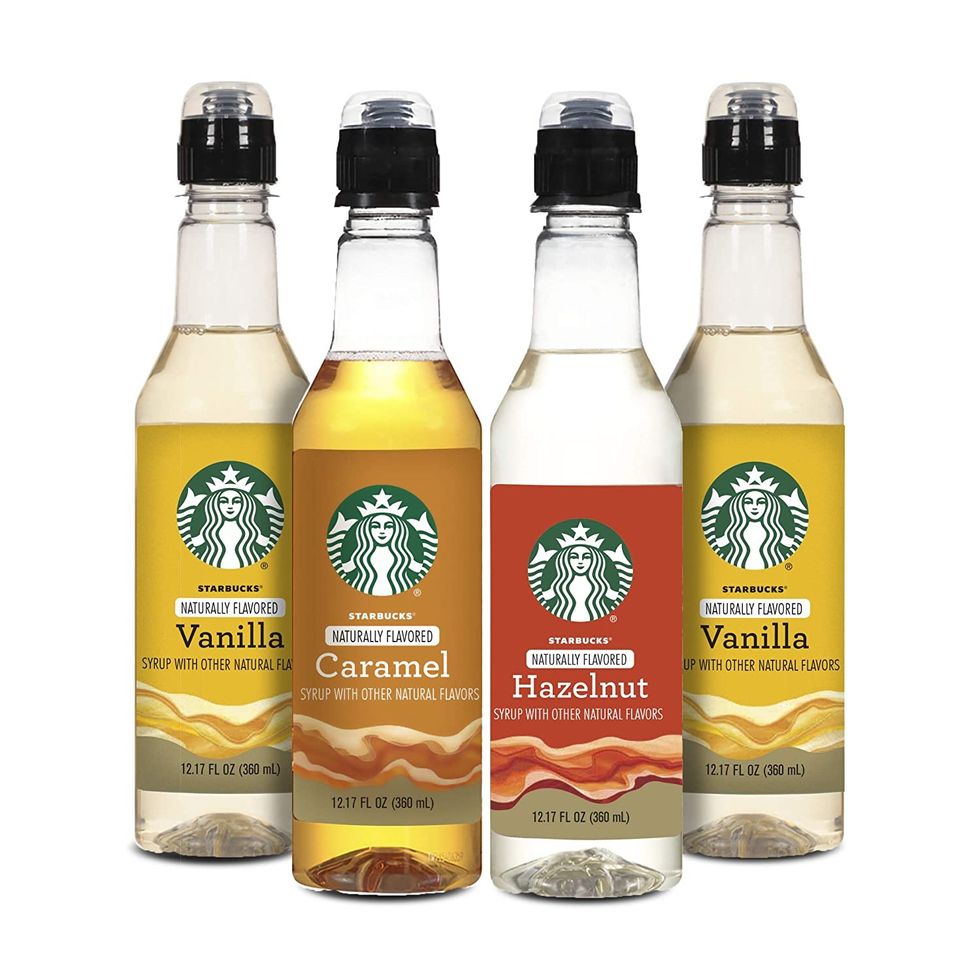 Starbucks Naturally Flavored Coffee Syrup Variety Pack