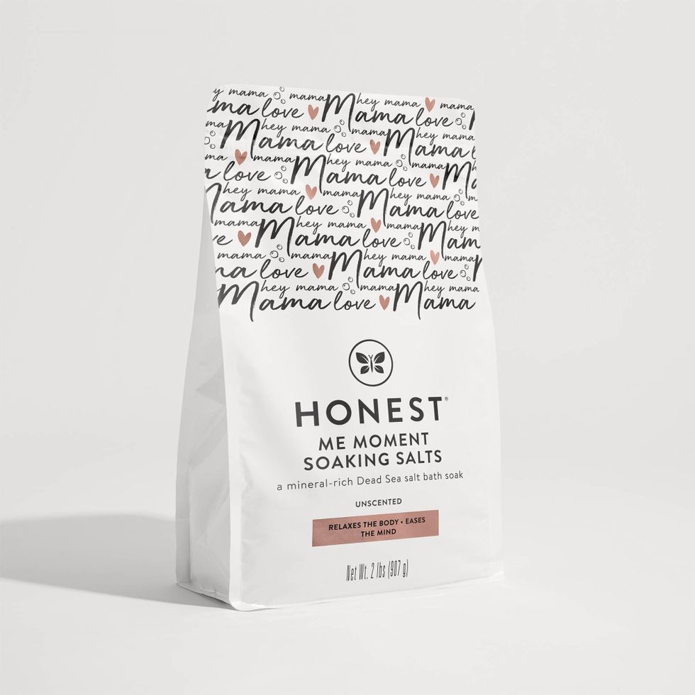 Honest Co. dead sea salt bath and mineral soak for pregnancy