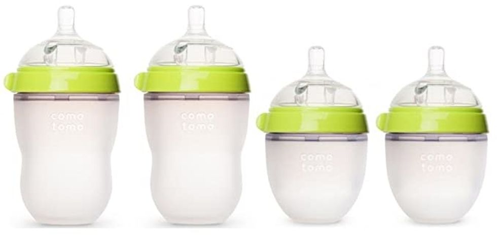 Comotomo - Baby Bottles - Baby Feeding - Green