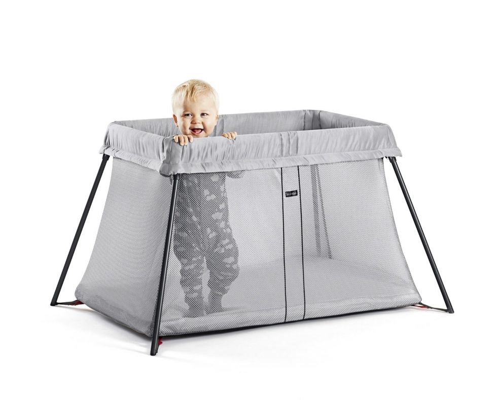 9 brilliant products that help you maintain baby's routine on the go BabyBjorn Travel Crib
