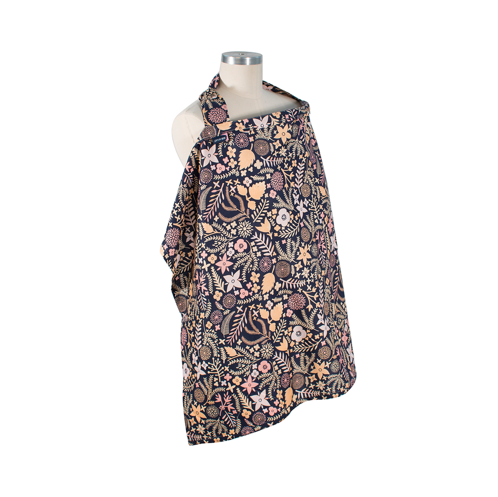 9 brilliant products that help you maintain baby's routine on the go Bebe au lait premium cotton nursing cover