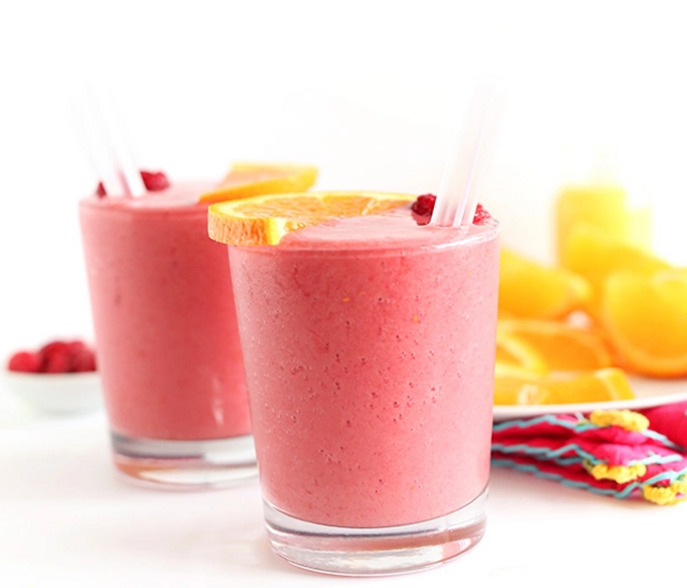 Summer in a cup smoothie