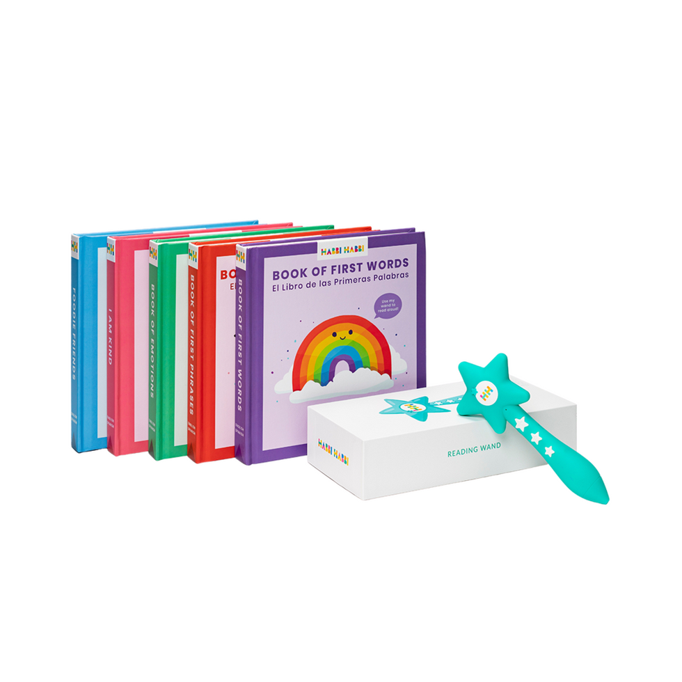 Habbi Habbi bilingual books and reading wand