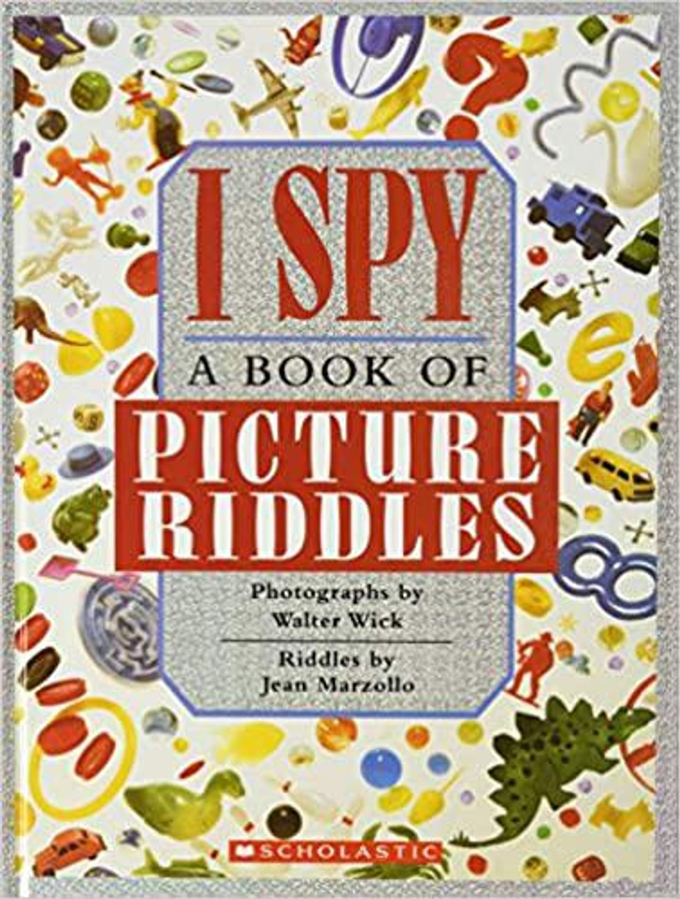 I Spy riddle book for quiet time