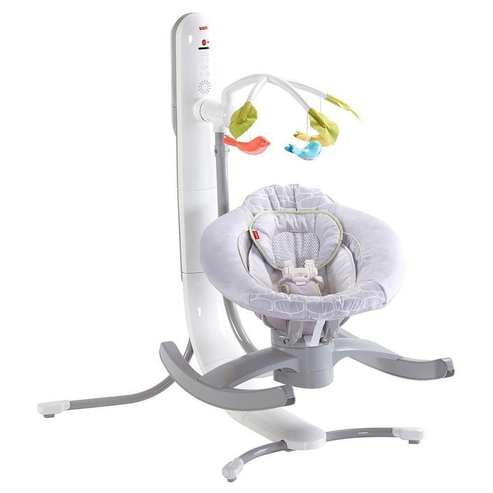 rock on mama these are the 6 best baby swings 4 Motherly