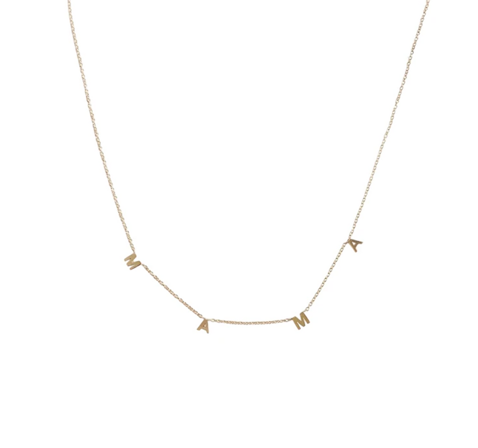 KINN STUDIO Dear Kaia Initial Necklace - MAMA