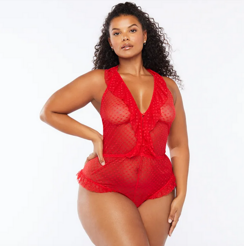 Savage x Fenty halter teddy