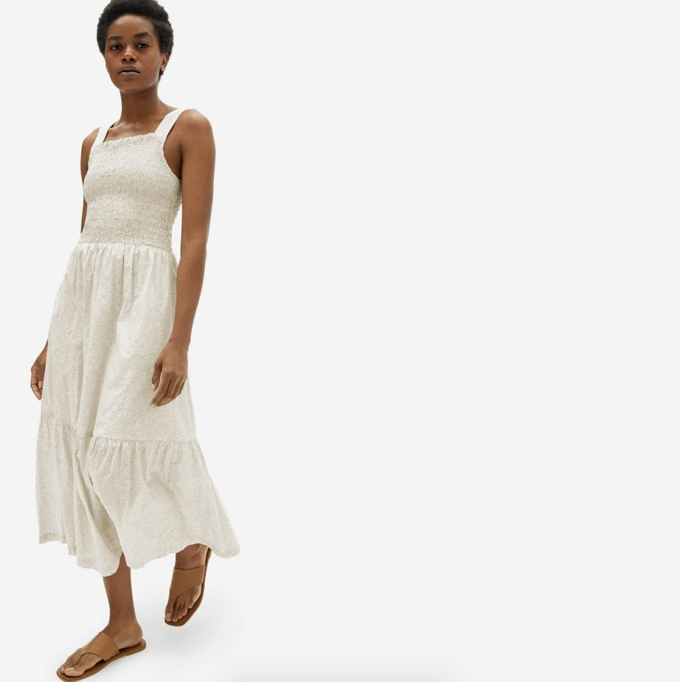 everlane smock dress