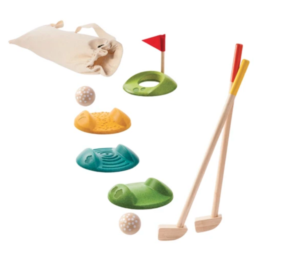 Plan Toys Wooden Mini Golf Set