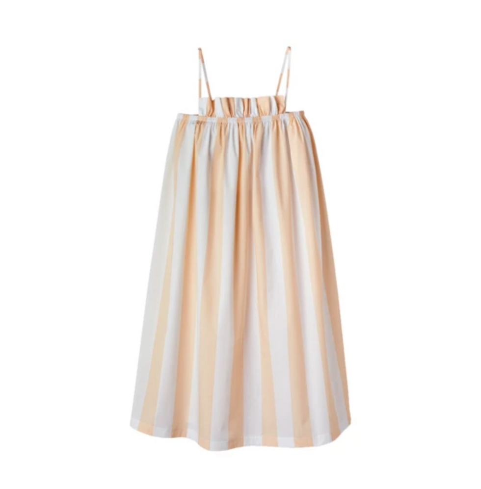 These are the swimsuits I'm loving in my first summer postpartum Lake Midi Dress