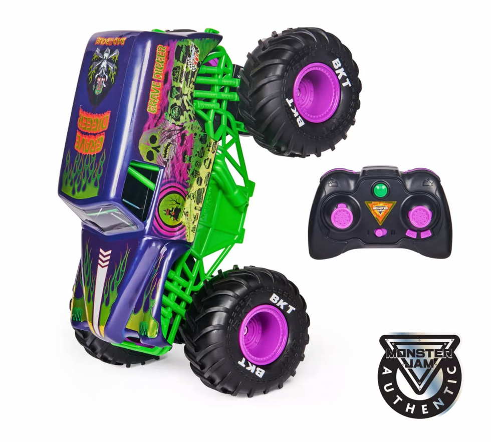 Monster Jam Remote Control Freestyle Force Grave Digger