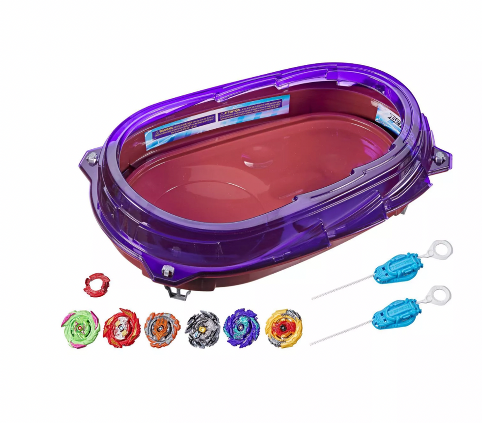 Beyblade Burst Surge Speedstorm Slayer Showdown Battle Set