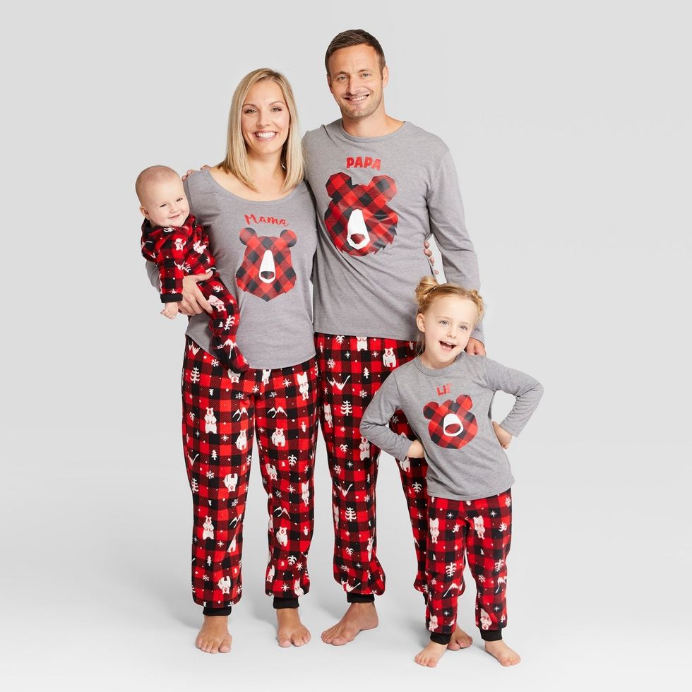 targets matching family christmas pajamas 8 Motherly