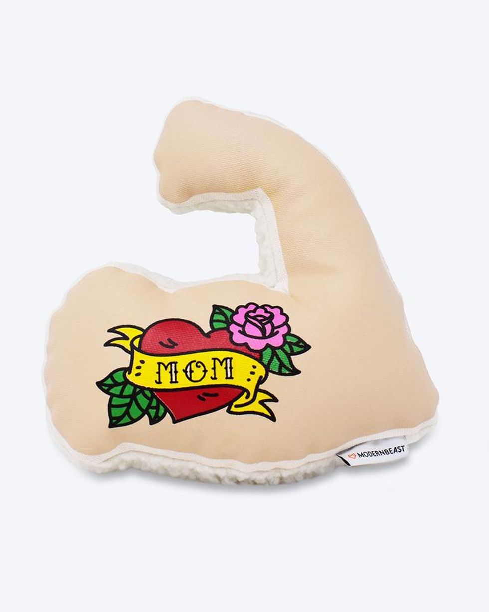 Modern Beast mom tattoo toy