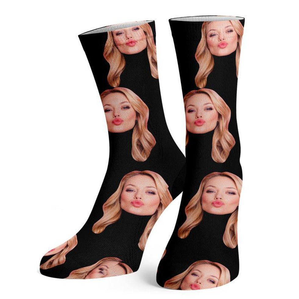 Custom face socks