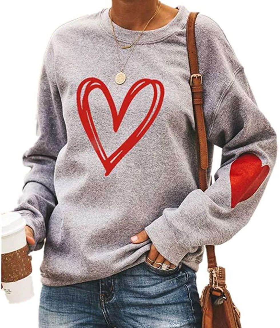 Heart sweatshirt