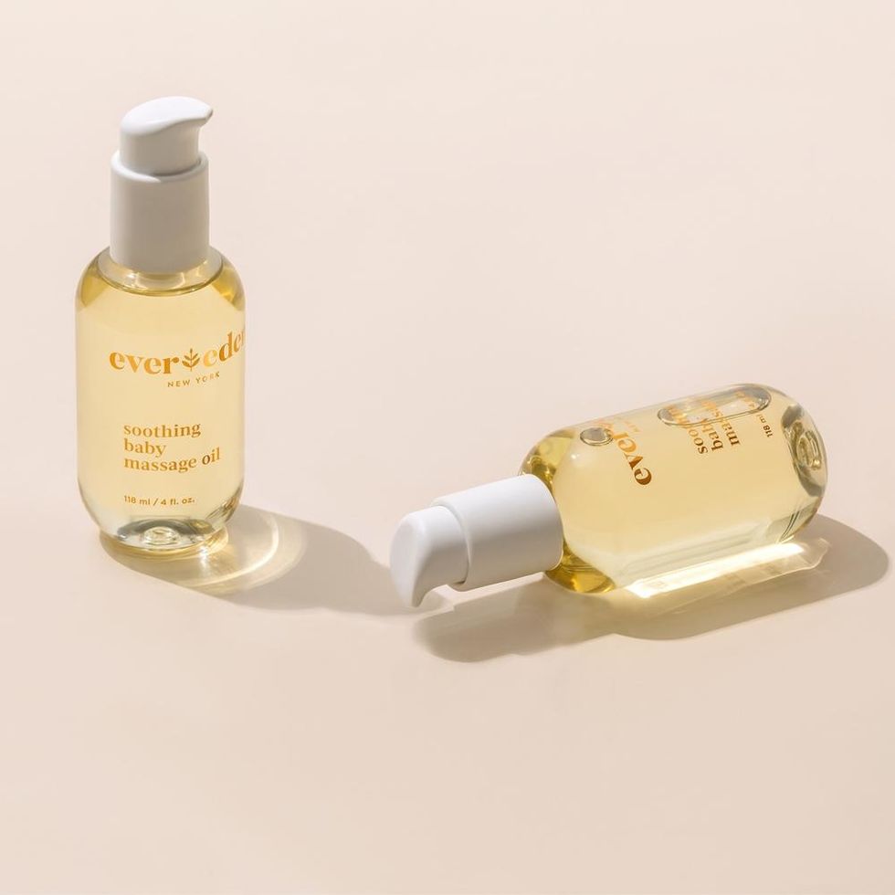 Evereden soothing baby massage oil