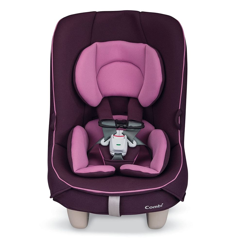 Combi Coccoro Streamlined Lightweight Convertible Car Seat | 3 Across In Most                     Vehicles