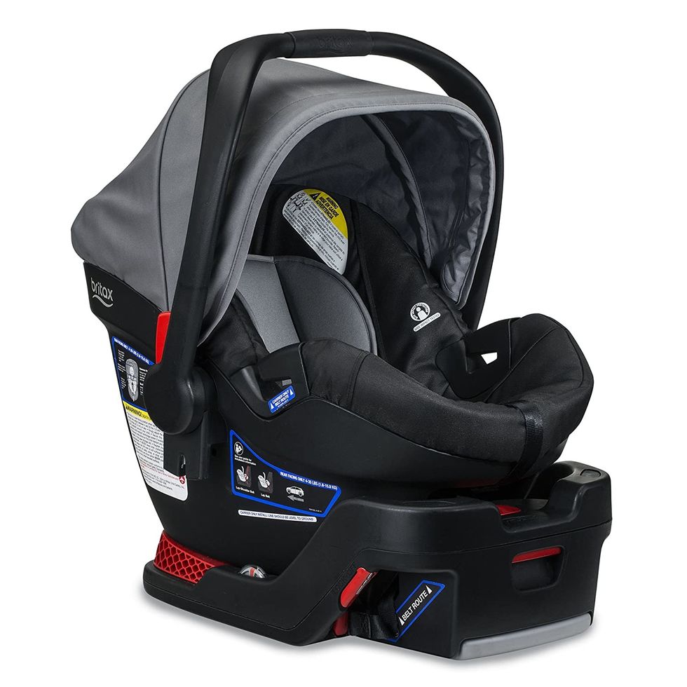 BRITAX B-Safe 35 Infant Car Seat - Rear Facing | 4 to 35 Pounds - Reclinable Base, 1                     Layer Impact Protection