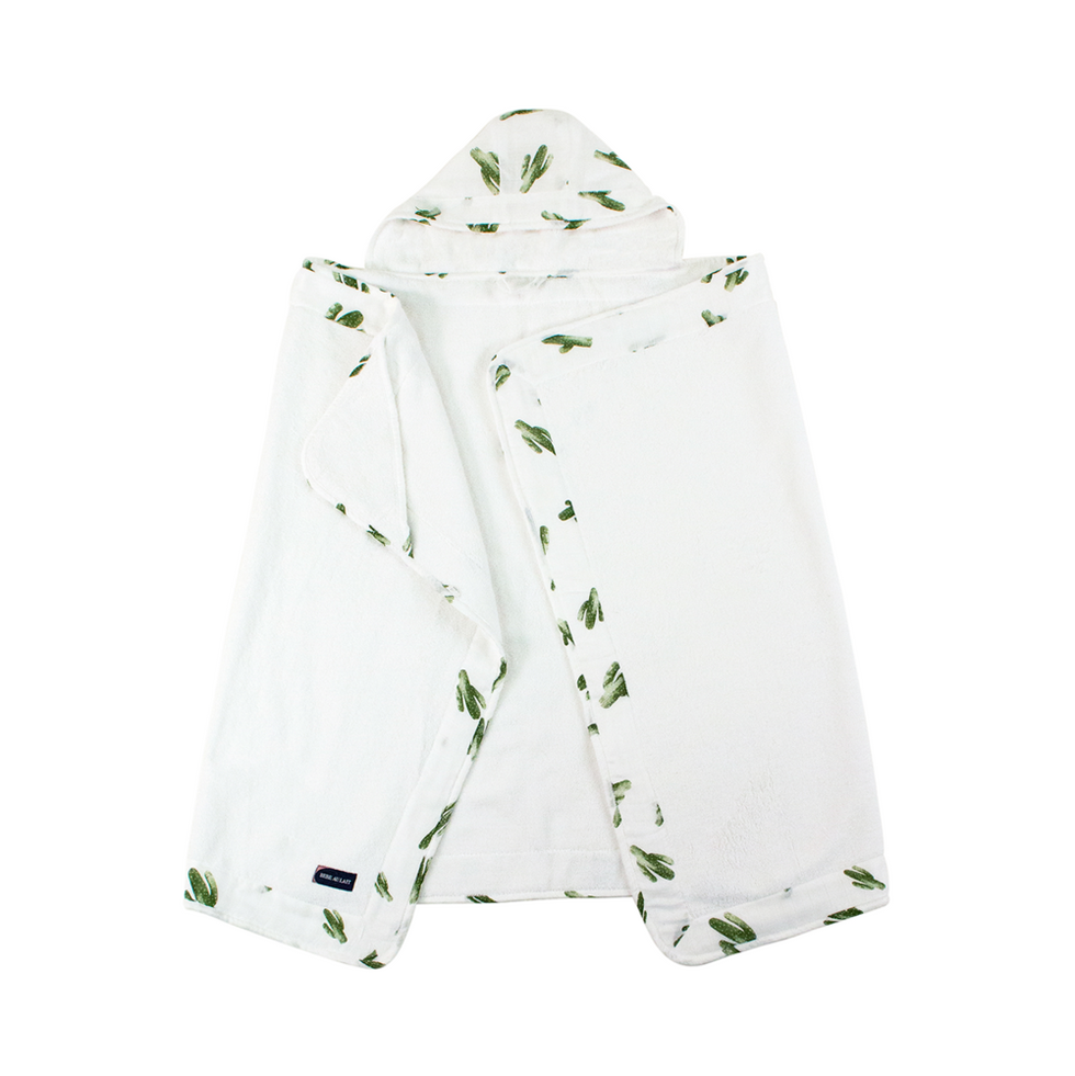 Bebe au Lait saguaro baby hooded towel