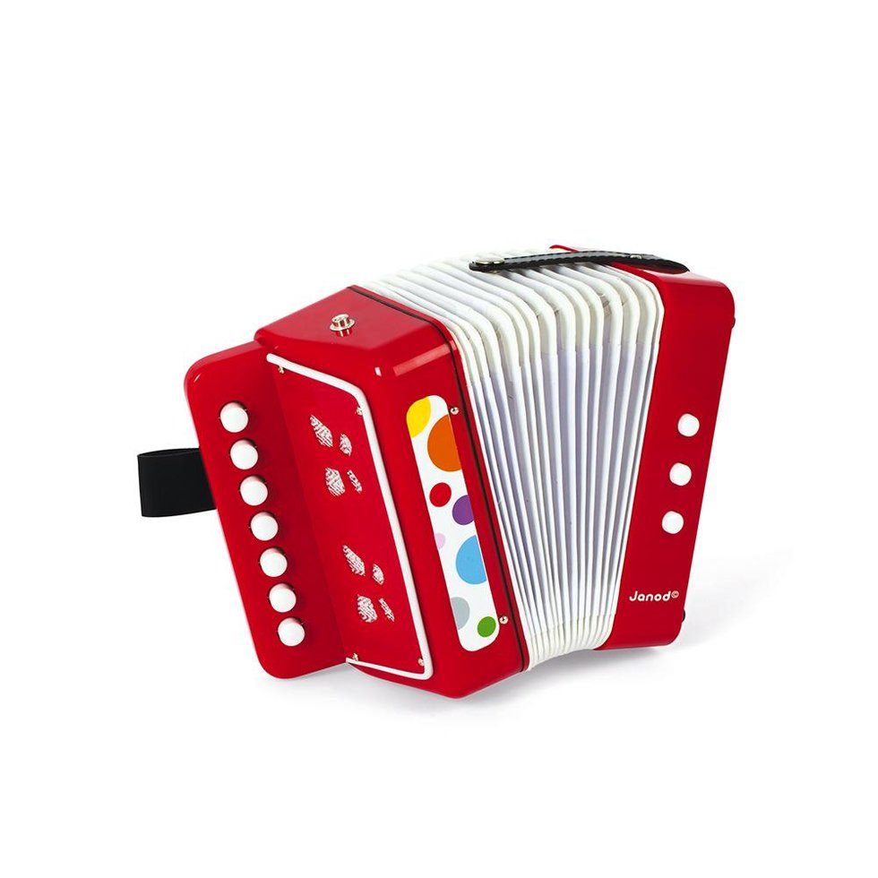 Janod confetti toy accordion
