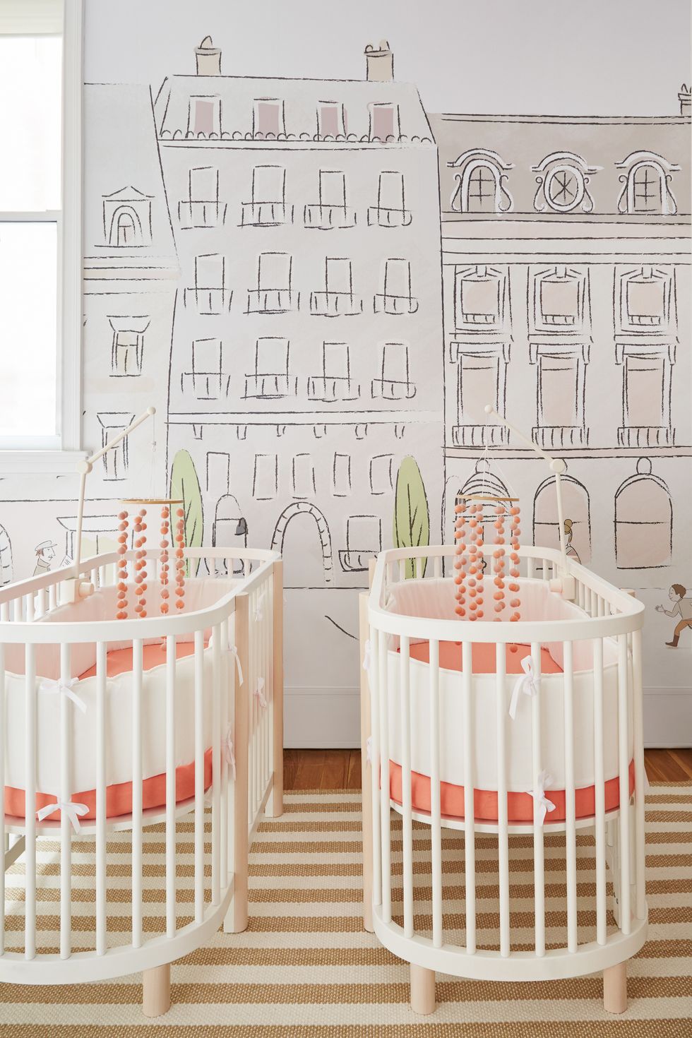 this sneak peek of man repeller leandra medines nursery will give you serious decor envy 3 Motherly