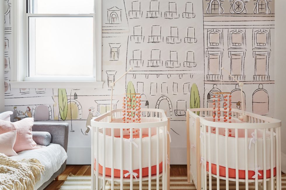 this sneak peek of man repeller leandra medines nursery will give you serious decor envy 6 Motherly