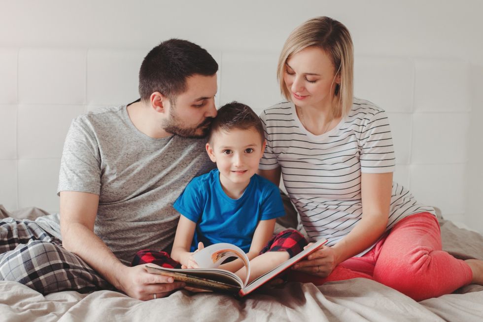 family reading