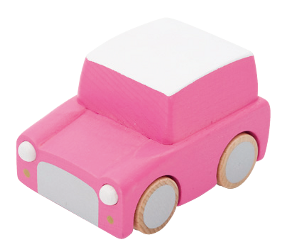 Kuruma wooden wind up car