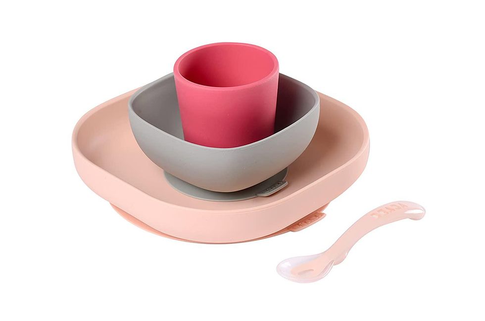 Beaba silicone dishware
