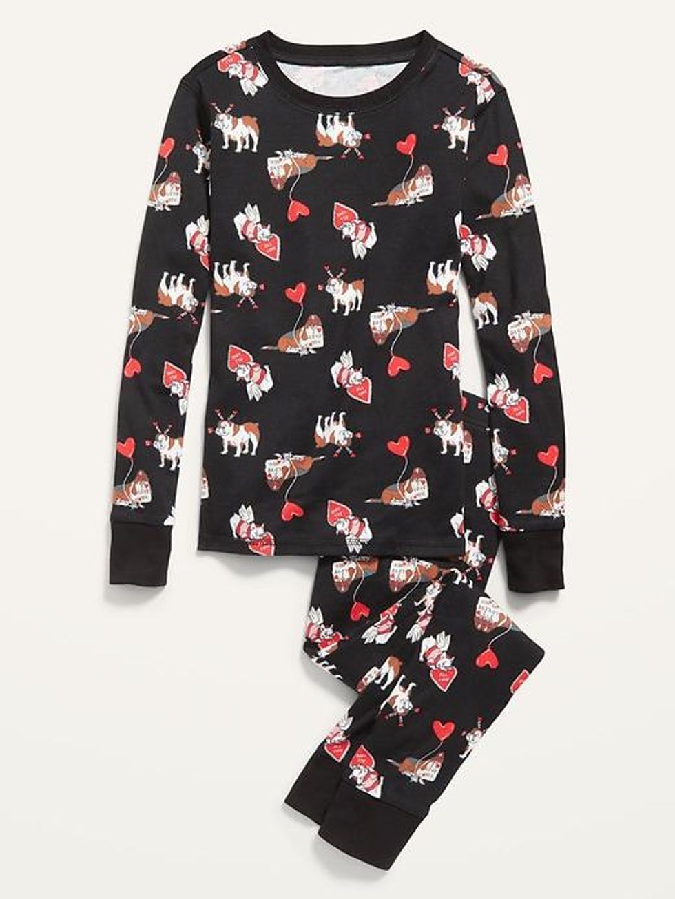 Old Navy dogs and hearts pajamas